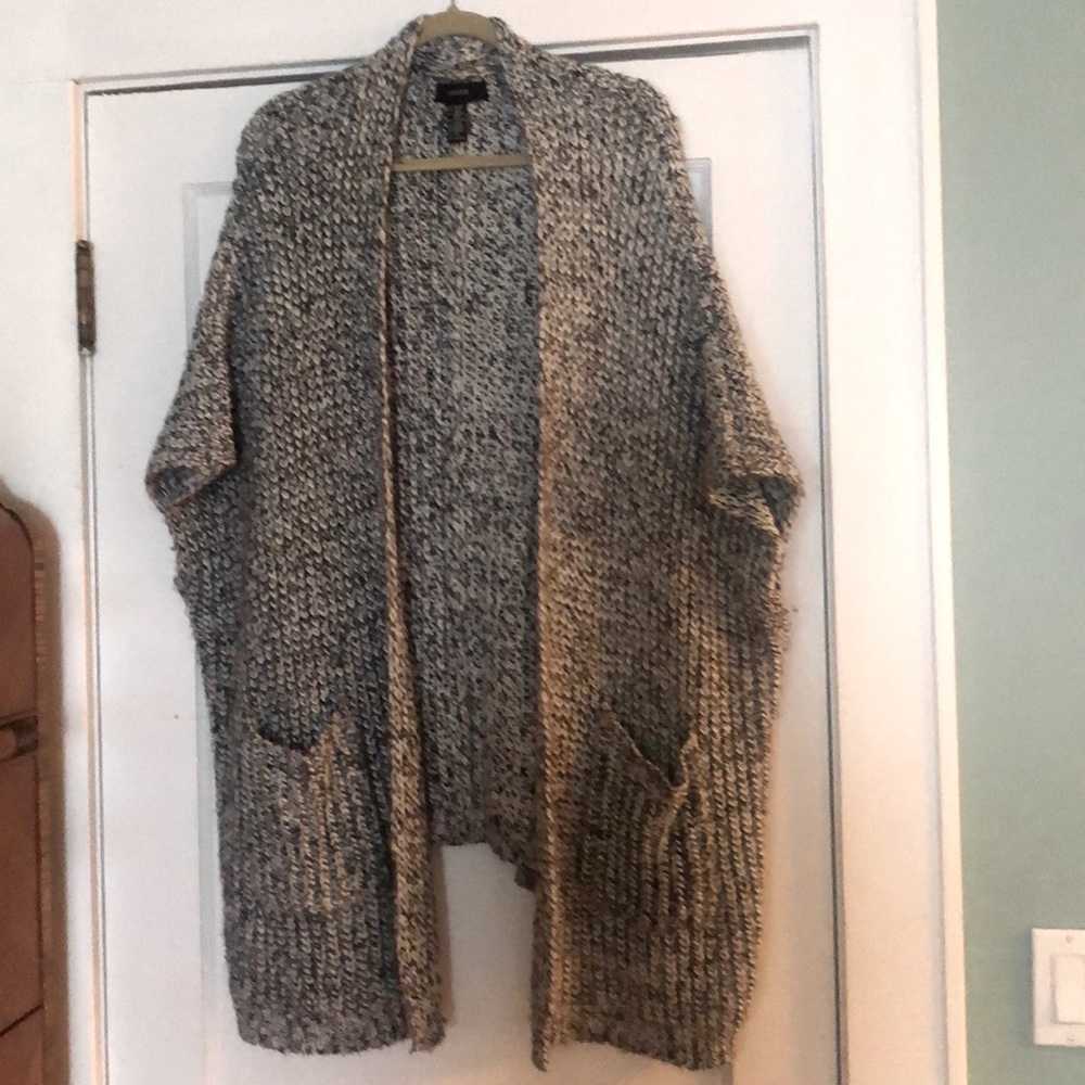 Forever 21 oversized cardigan poncho
